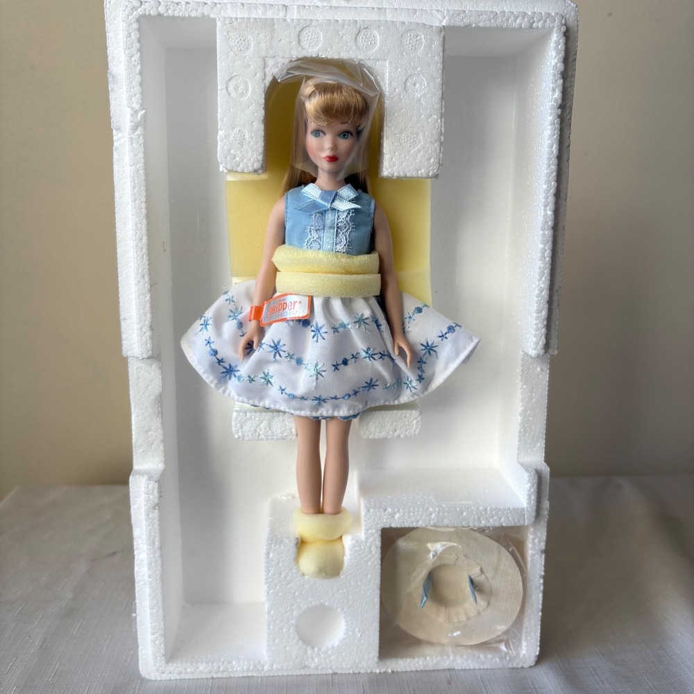 Mattel 30th Anniversary 1964 Limited Edition Porcelain Skipper Doll 11396